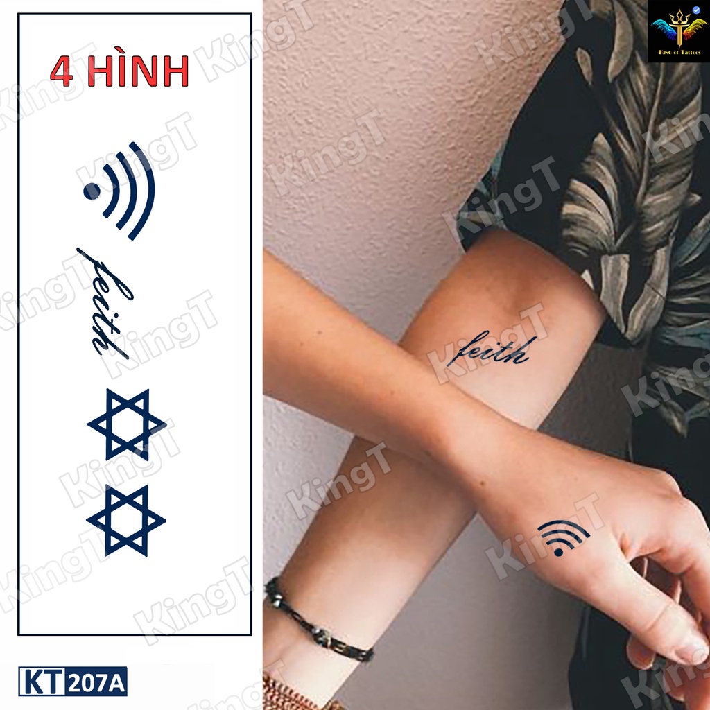 Hình xăm tạm thời BST Hình lẻ Siêu tiết kiệm