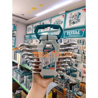 6-22MM BỘ CỜ LÊ HAI MIỆNG 8 CHI TIẾT Total - THT102386