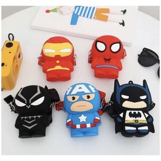 [GIFT] TÚI ĐEO CHÉO SILICON MINI HÌNH DỄ THƯƠNG CHO BÉ