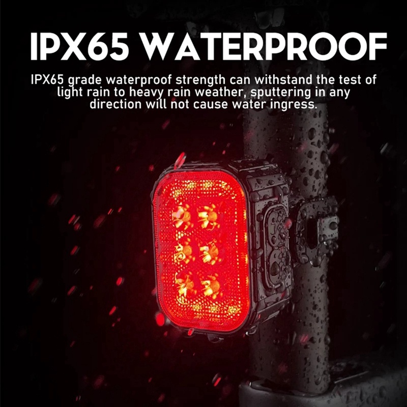 Bộ Đèn Pha Trước Và Sau Siêu Sáng Cho Xe Đạp