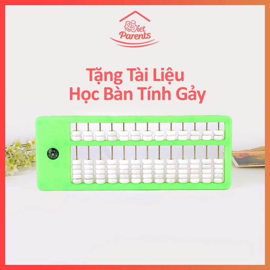 Bàn Tính Gảy Trung Quốc Bằng  Nhựa ABS - Kích Thước  26*10*1.5cm