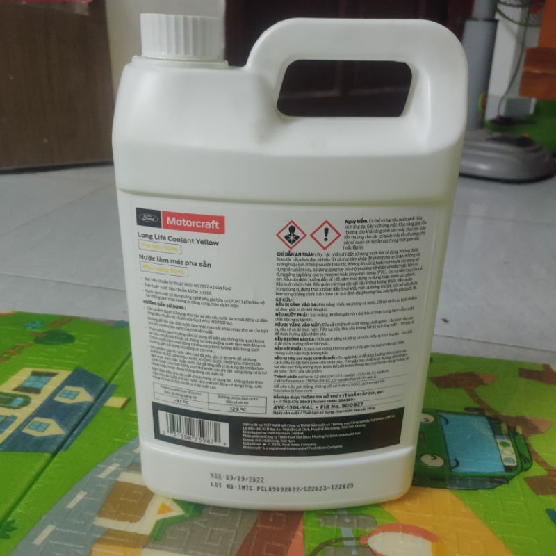 Nước làm mát CHÍNH HÃNG FORD motocraft 4L