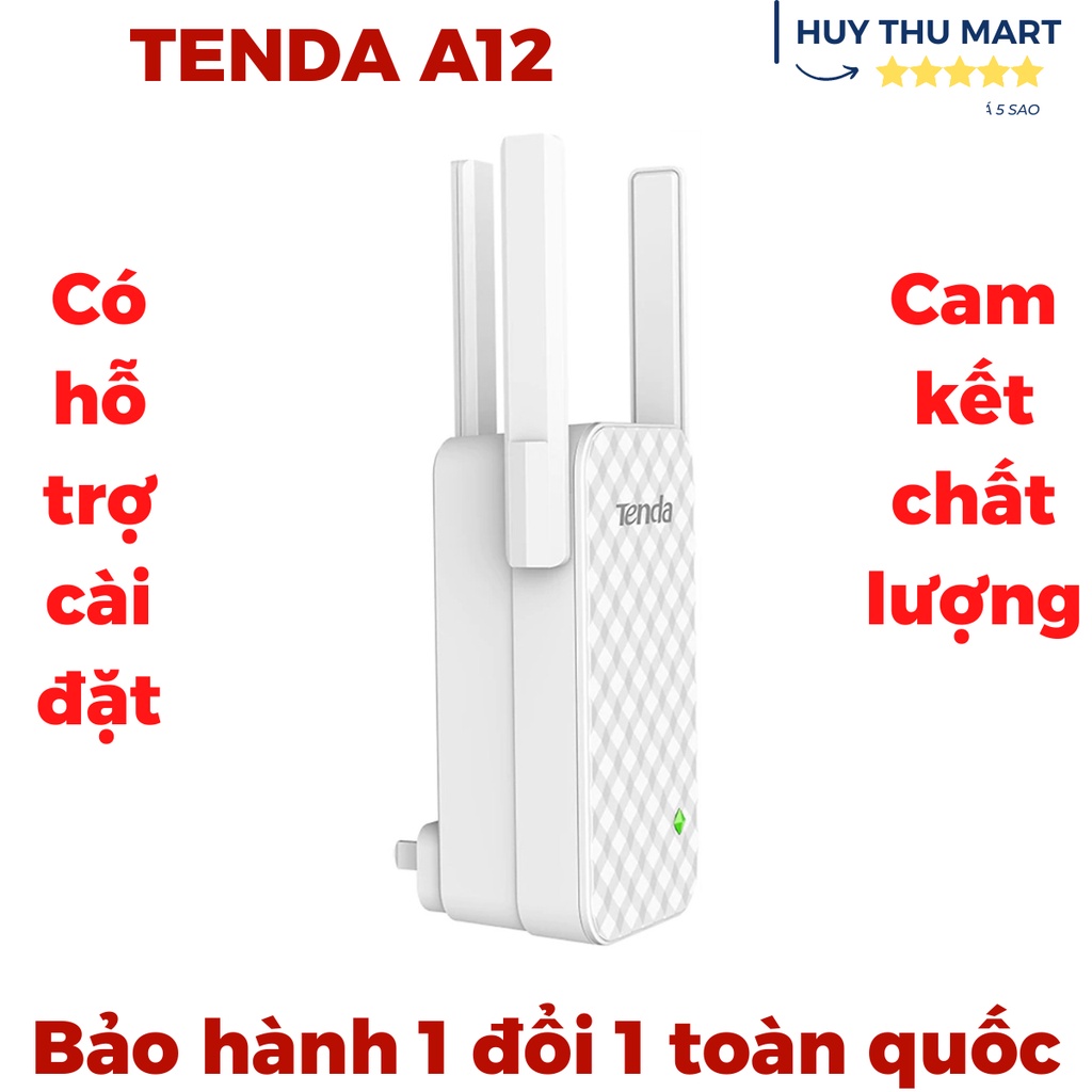 Kích sóng wifi Tenda A9/A12 đã qua sử dụng chất lượng tốt bảo hành 3 tháng toàn quốc | BigBuy360 - bigbuy360.vn