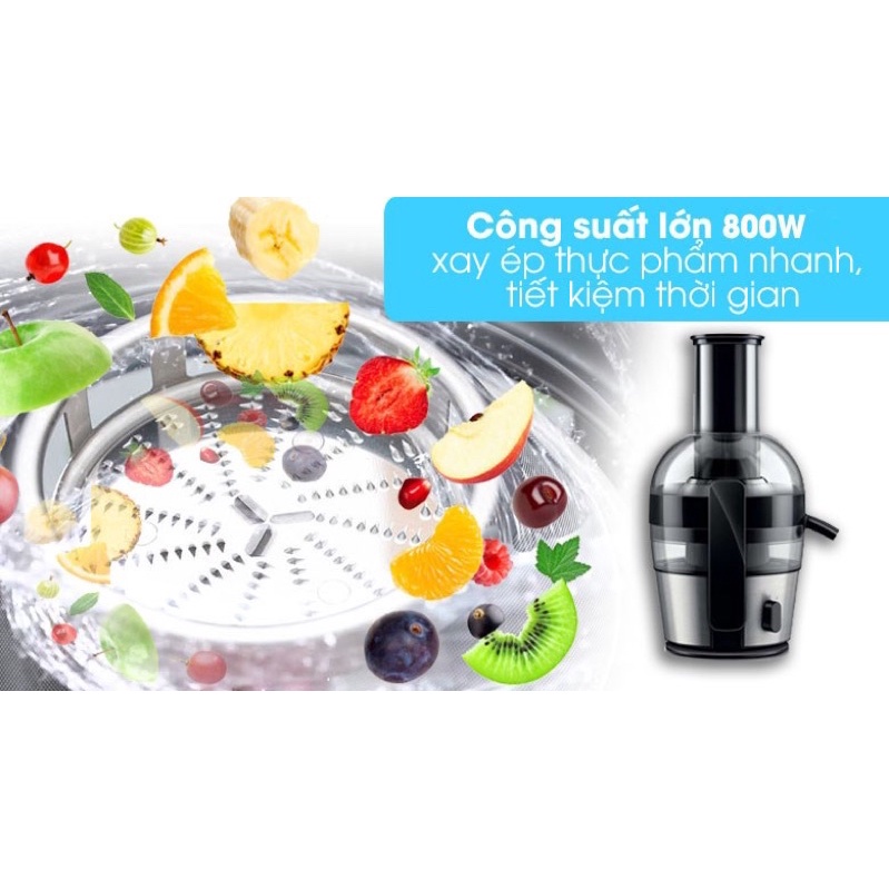 Máy ép trái cây Philips HR1863 hàng chính hãng