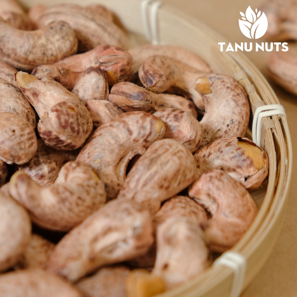 Combo hạt macca sấy nứt túi 500gr và hạt điều rang muối túi 500gr TANU NUTS