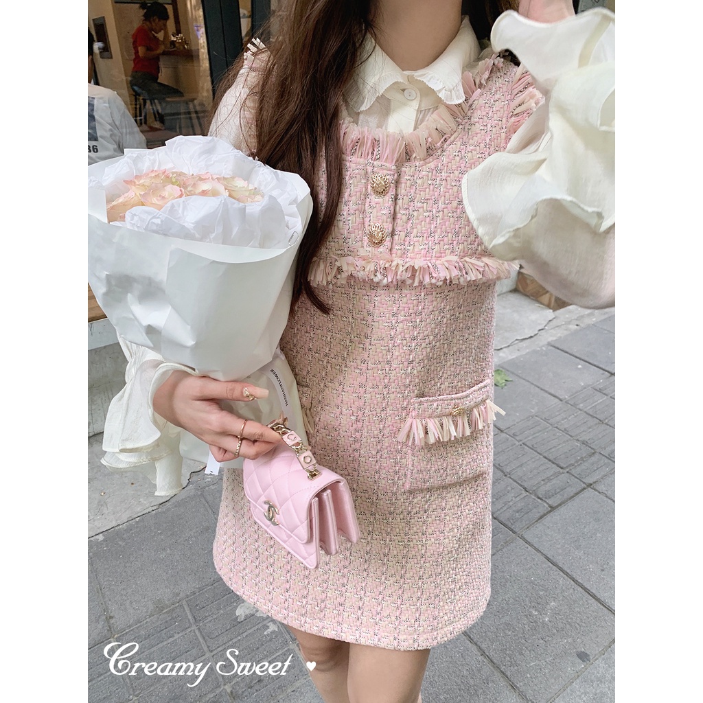 Đầm Không Tay Thiết Kế Mới Thời Trang Mùa Thu 2022 Dành Cho Nữ