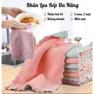 Khăn lau bếp đa năng 2 mặt siêu thấm nước, Khăn lau đa năng