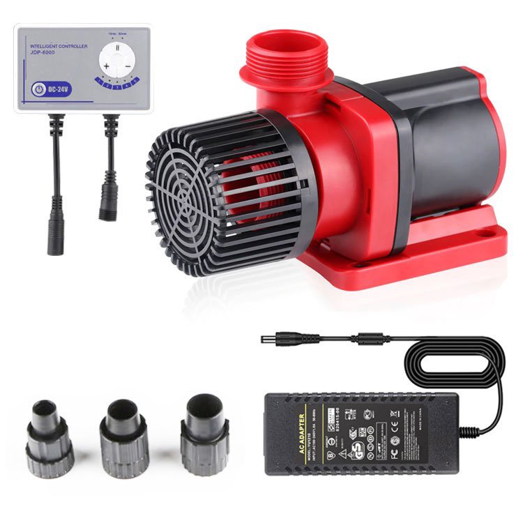 Bơm Bể Cá Điều Khiển SunSun DC 24V Chống Giật , Chống Nhiễm Điện Có Bảng Điều Khiển DJP6000 12000 18000L/h