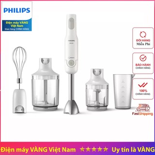 Máy xay cầm tay đa năng thế hệ mới Philips HR2531 HR2534 HR2537 bảo hành 24 tháng, hàng phân phối chính hãng