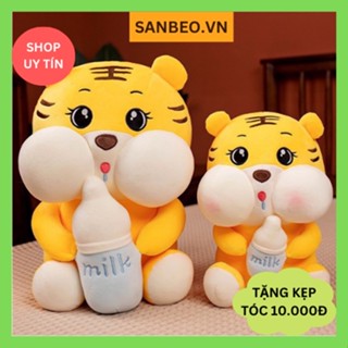  Gấu Bông Hổ Baby Ôm Bình Sữa Dễ Thương Ôm Ngủ Mềm Mại giá rẻ hàng cao cấp - SANBEO.VN 
