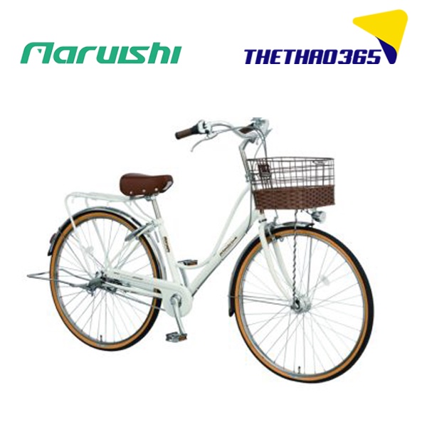 Xe đạp mini cao cấp Nhật Bản MARUISHI Premier PEP263E, sử dụng trục cát đăng, bền bỉ, xe nội địa Nhật.