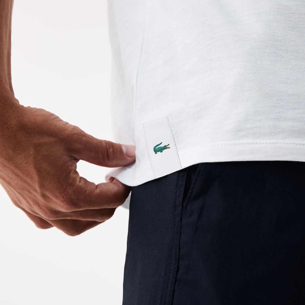 Set 3 áo thun nam Lacoste Men's Crew Neck Cotton - NHIỀU MÀU