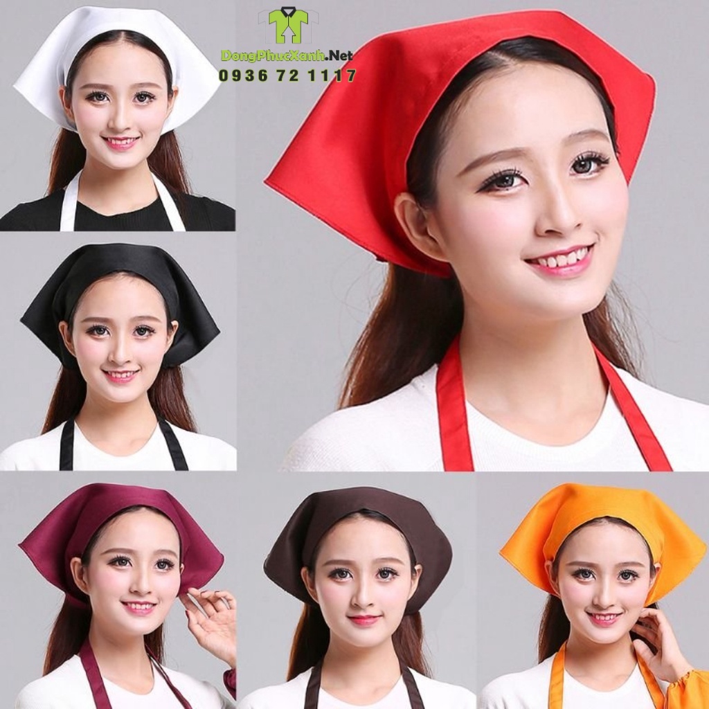 Nón đầu bếp, Nón phụ bếp - Nón bếp đen trơn- Nón phụ bếp nam nữ Nón bếp phụ