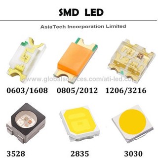 Led Dán SMD 0603/0805/1206/3528/5730 Các Màu đỏ xanh lá xanh dương vàng cam trắng