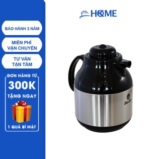 Ấm nước giữ nhiệt pha trà rạng đông sang trọng lịch sử nóng 24h dung tích 1l