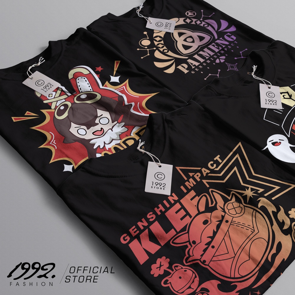 Áo thun Genshin Impact Hu Tao Ghost ngắn tay