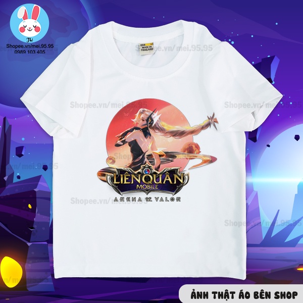 Áo thun liên quân Wave, áo phông liên quân cực chất điêu thuyền wave, yena wave,lili wave,sinestrea wave