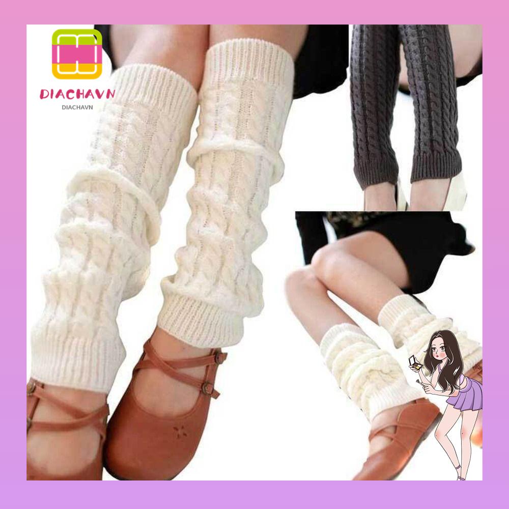 DIACHAVN Women's Leg Warmers Winter Leg Warmer for Party Sports Knee High Socks