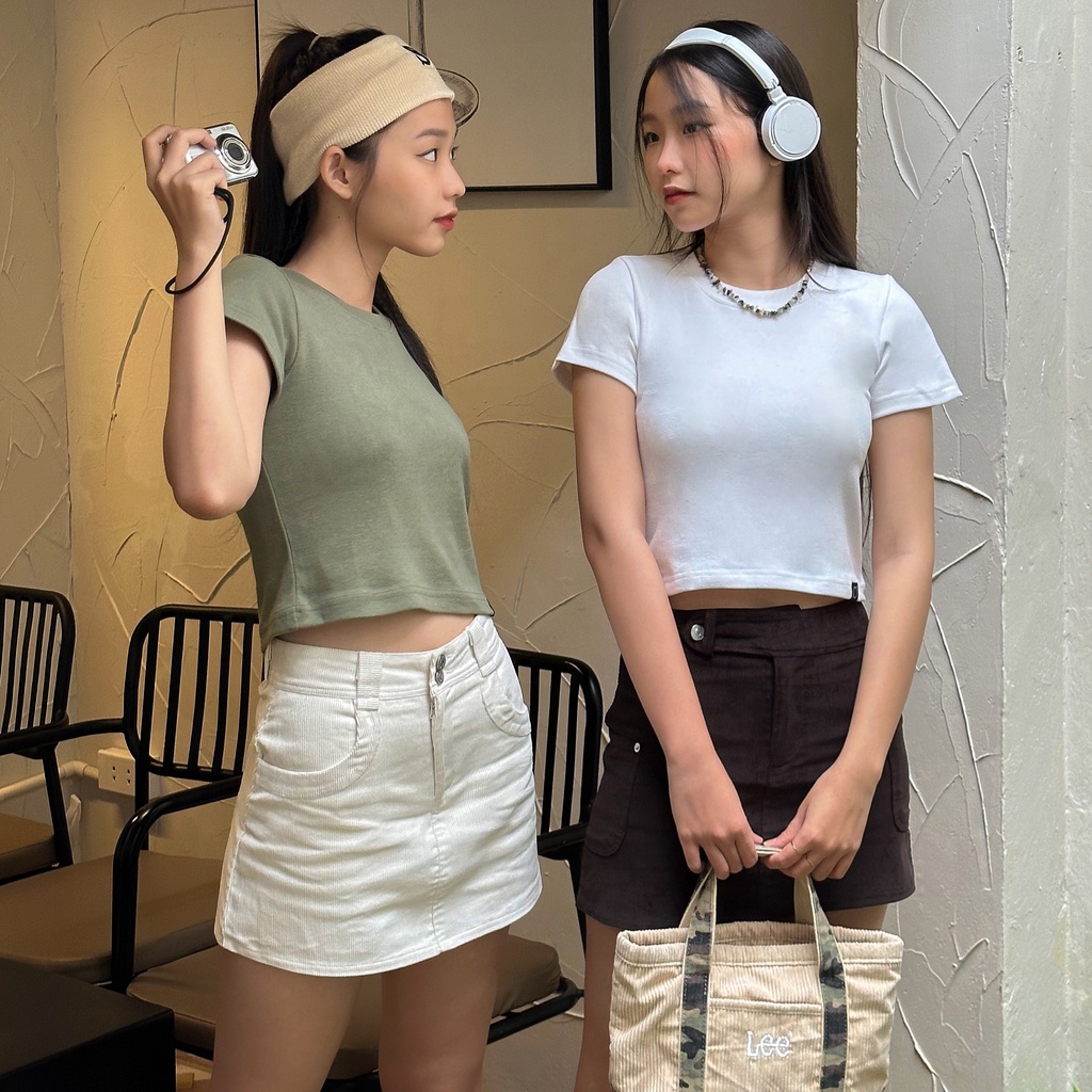 Chân Váy Ngắn PRADIES Corduroy Mini Skirt