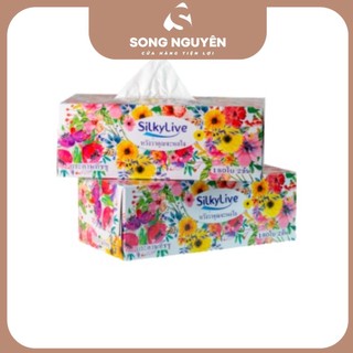 Khăn giấy rút đa năng, giấy vệ sinh, khăn ăn SilkyLive