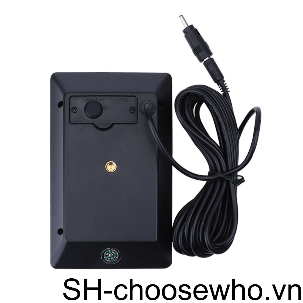 Tấm Pin Năng Lượng Mặt Trời 1800mah 9V Chống Thấm Nước Kèm Sạc Cho Máy Ảnh Ordinary Trail 2G 3G WIFI