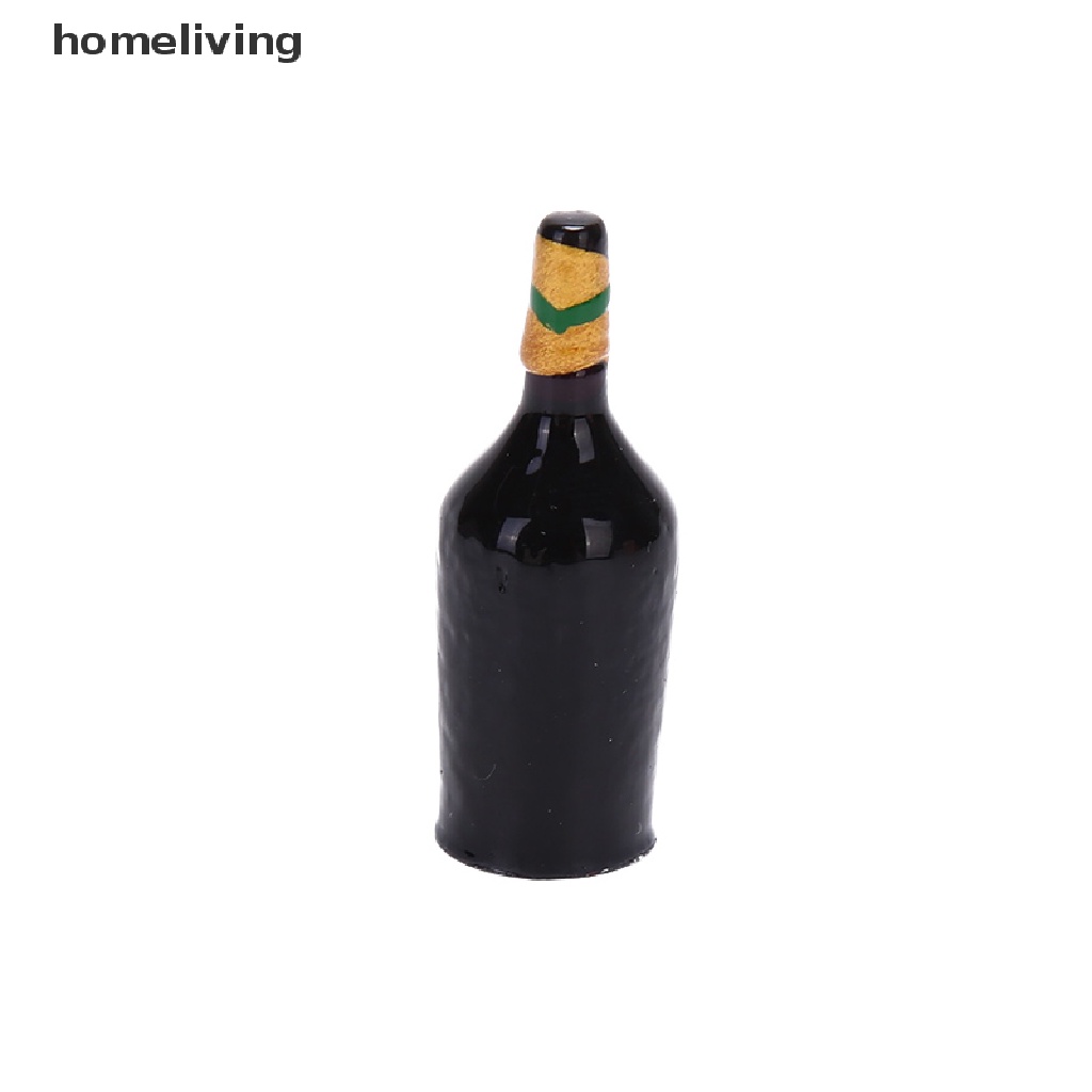 Set 3 Bình Thủy Tinh Đựng Rượu Mini Tỉ Lệ 1 / 12 Trang Trí Nhà Búp Bê