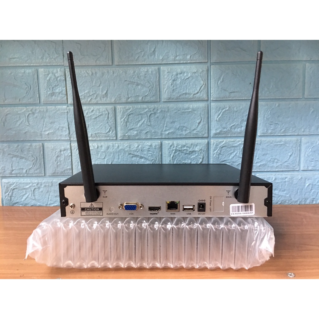 Bộ Kit Camera Wifi 4 Kênh NVR KIT Super HD 3.0Mpx - Có Míc