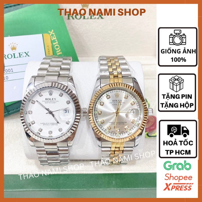 Đồng hồ nam Role.x, đồng hồ nam rolex dây thép chất bền bỉ chống nước sang trọng đẳng cấp cực đẹp - Thaonami