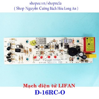 Mạch điều khiển quạt đứng remote Lifan, model Đ-16RCO
