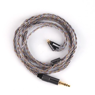 Tripowin zoe upgraded earphone cable 4-core pure copper silver-plated copper gold-plated 24awg litz wire kz zs10 pro tinhifi
