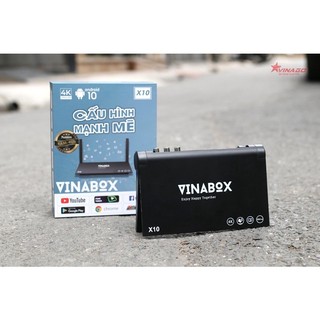 VINABOX X10 2024 RAM 4GB ROM 32GB ANDROID12