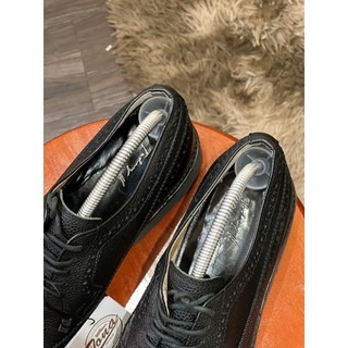 [Giày 2hand] [Size 41] Giày Tây Buộc Dây Wingtips Đen