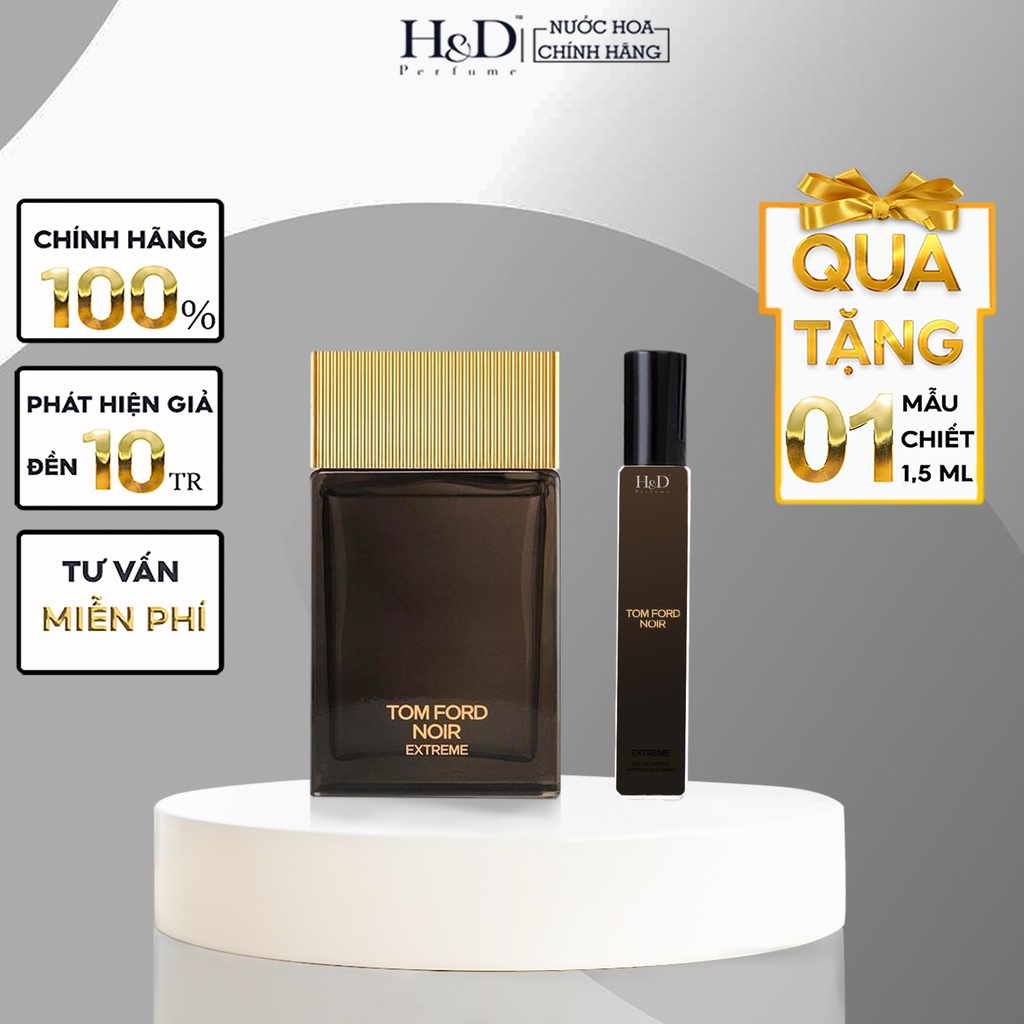 Nước hoa nam Tom Ford Noir Extreme EDP chiết 5ml/ 10ml/ 20ml Mạnh mẽ, Nam tính, Sang trọng
