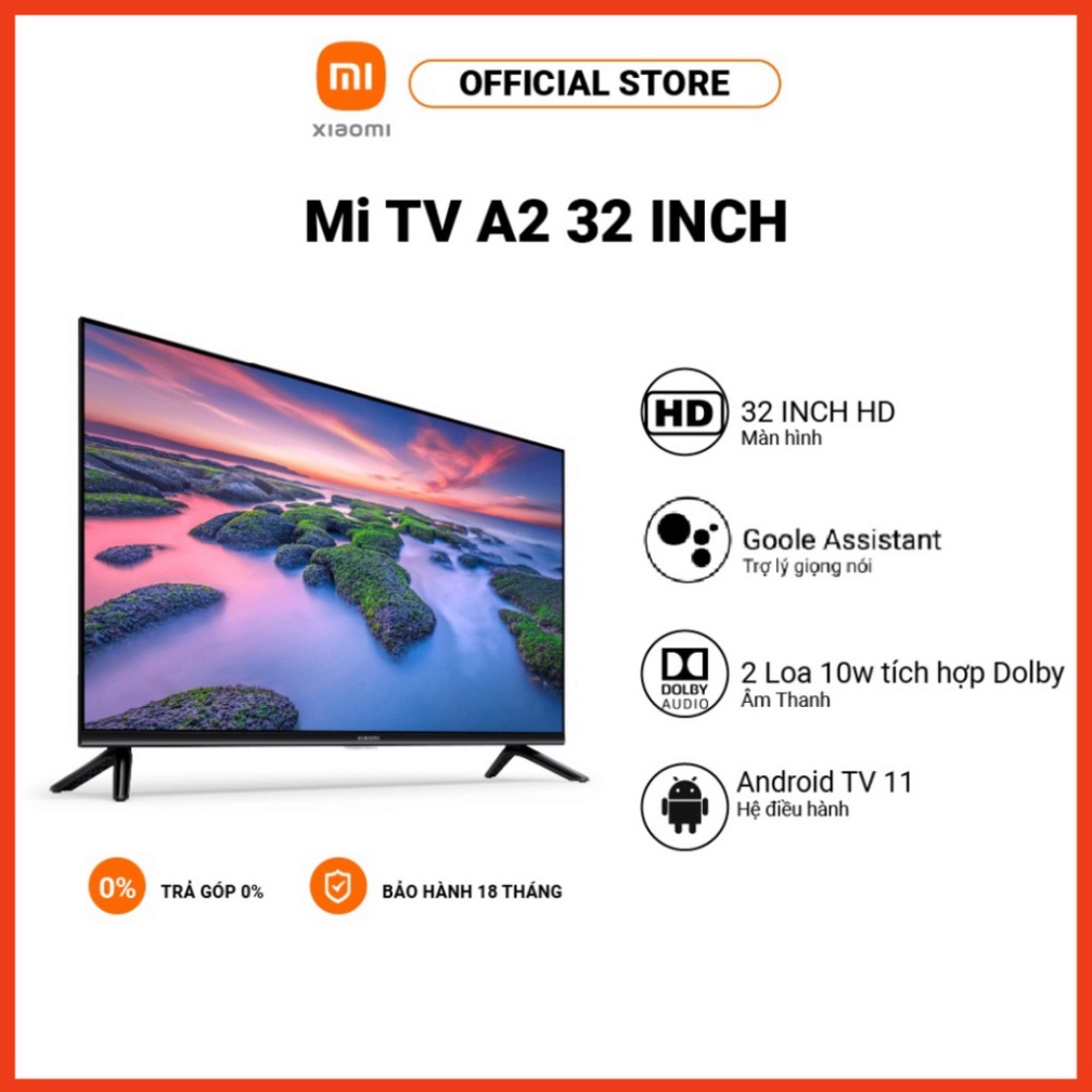 Smart Mi TV A2 XIAOMI | 32'' HD | ANDROID | Dolby Audio ( sale )