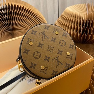 💎[Xưởng SALE - SIEU CAP CẬN AU] - LV CANES 17cm - Da bò & da canvas [Fullbox]
