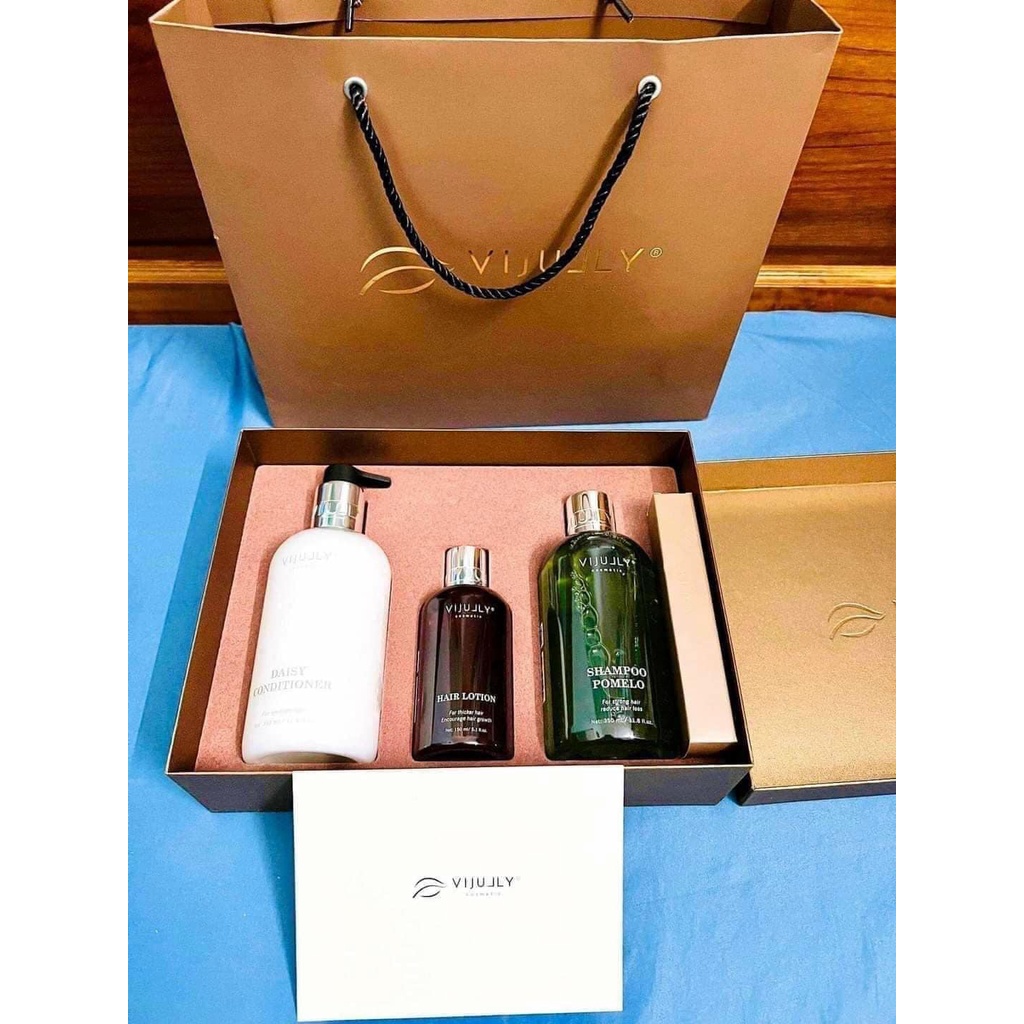 Combo bộ 3 chai bưởi vijuly