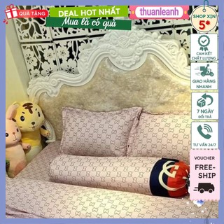 Vỏ Ga bo chun bọc đệm Coton Poly đủ kích thước 1m,1m2,1m4,1m5,1m6,1m8,2m(mẫu GC hông )