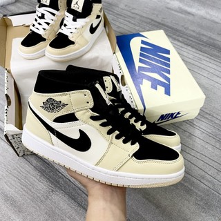 Giày thể thao sneaker jd vàng đen cổ cao bản cao cấp ảnh thật tự chụp +freeship
