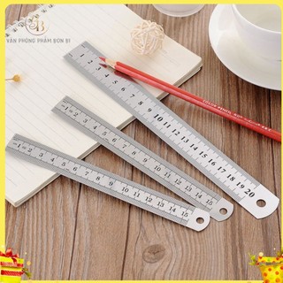 Thước kẻ sắt, thước nhôm MG 20cm/30cm  N0483