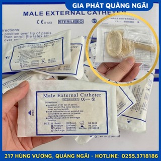 (COMBO 10 CÁI) CAPOT TIỂU NAM BAO CAO SU TIỂU NAM TÚI DẪN LƯU NƯỚC TIỂU