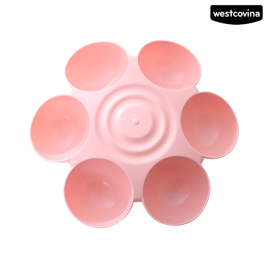 [COD]♘Bát Ăn Dặm 15 Độ Chống Trượt Hình Bông Hoa Cho Thú Cưng