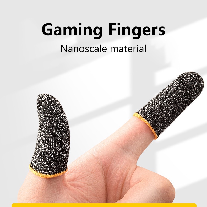 Set găng ngón tay chơi game LENOVO cảm ứng 70% nylon thân thiện với làn da tiện lợi