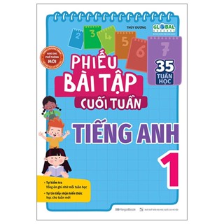 Sách Phiếu Bài Tập Cuối Tuần Tiếng Anh 1