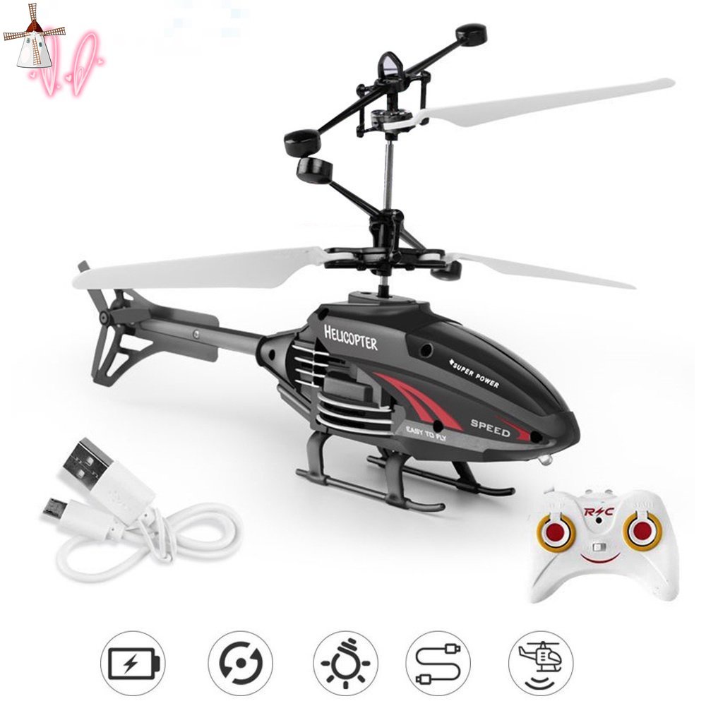 Máy bay trực thăng bay mini Seacavender với cảm biến hồng ngoại có thể sạc lại từ xa/UAV/sạc USB