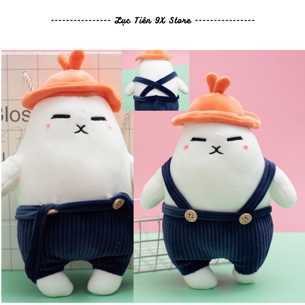 Gấu bông Cà rốt Củ cải trắng Súp lơ gấu bông size 26cm