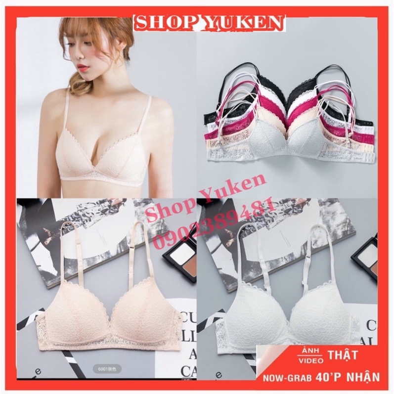 Hàng Mới Về . Áo Lót Ren Nữ . Áo ngực ren không gọng mút mỏng