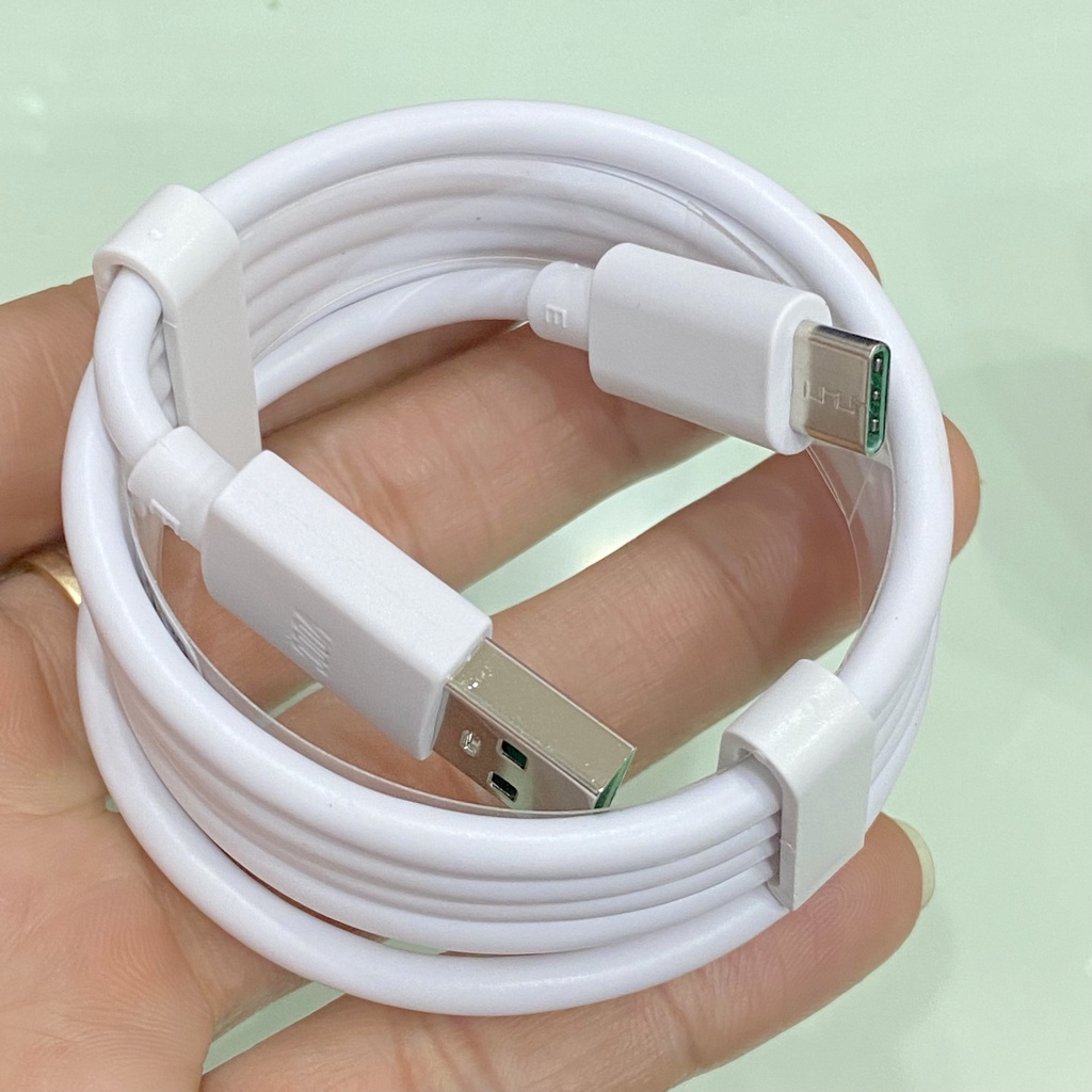 Bộ sạc nhanh cho Oppo VooC chân micro typec, củ cáp xạc realme công nghệ sạc nhanh 5V 4A, dây cóc sạt dài 1,2m