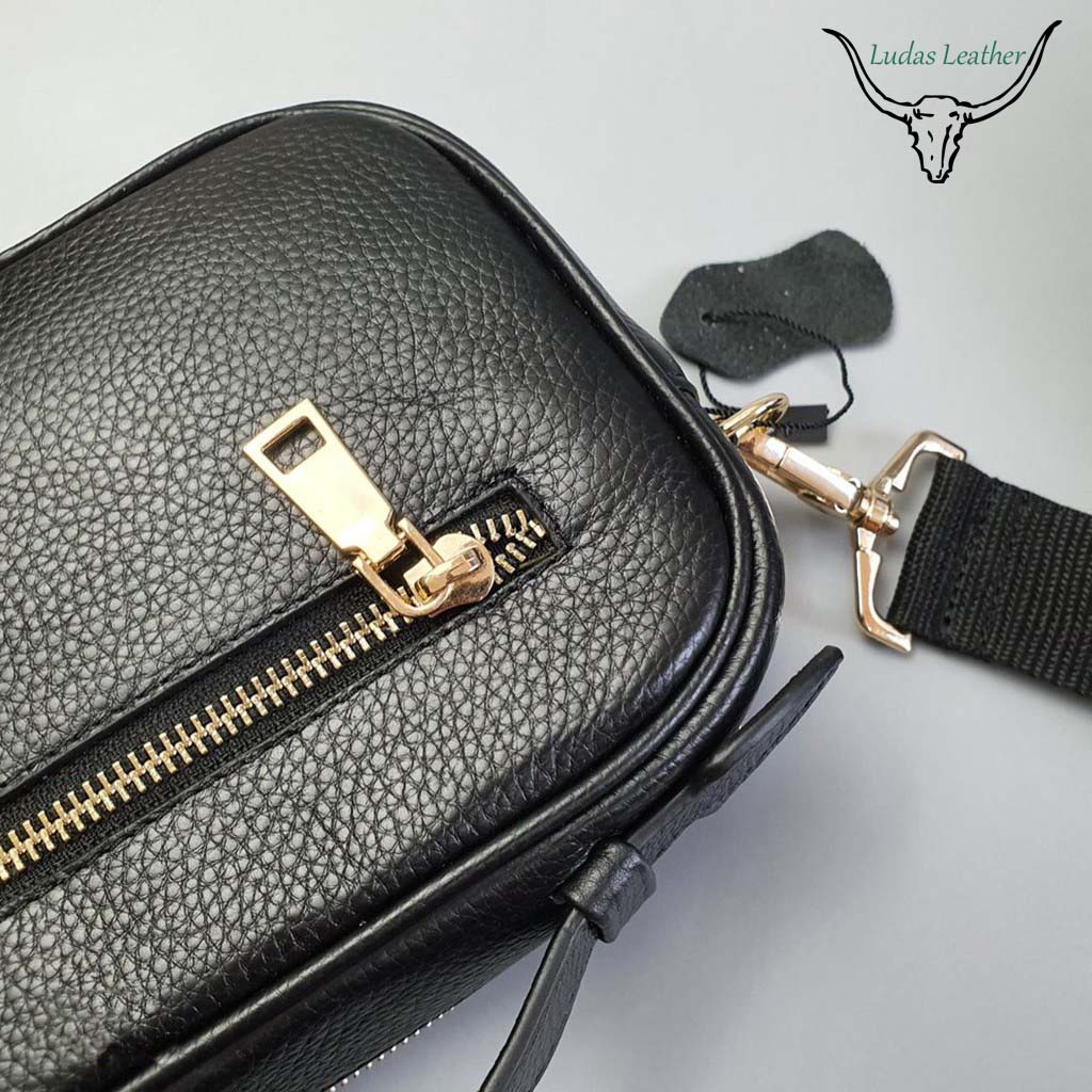 Clutch Hộp Dáng Ngang Nam Sang Trọng CT03 Da Bò Thật Bóp Nam Cầm Tay Kết Hợp Túi Đeo Chéo Kiểu Dáng Lịch Lãm BH 2 năm