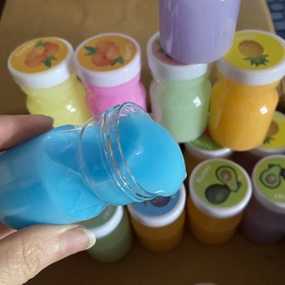 Đồ chơi slime - chất dẻo ma thuật lọ trái cây -butchi