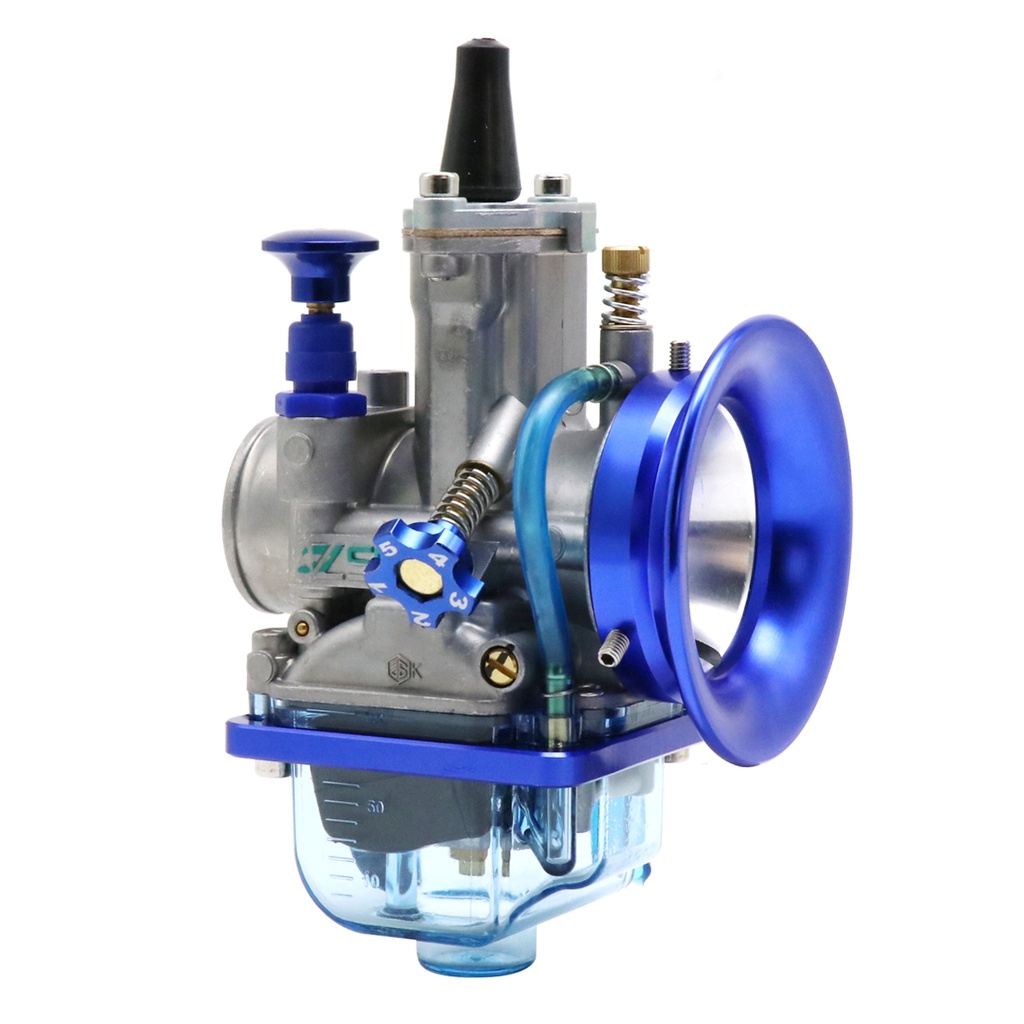50/55mm carburetor velocity stacks air filter cup funnel Trumpet CNC for Keihin PWK carb